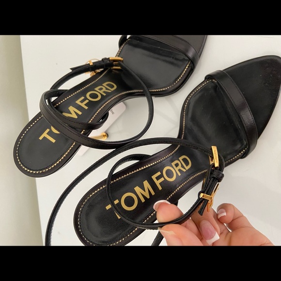 Tom Ford Padlock Sandals size EU 38.5 - Picture 3 of 7